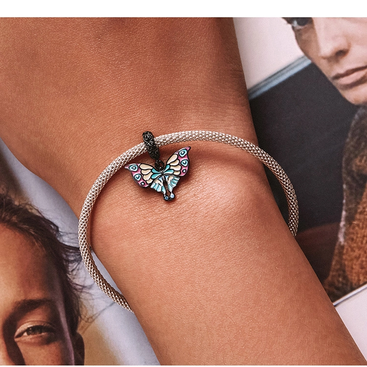(obrázek pro) Pandora styl Umělecký motýl Dangle - SCC2240 - Zobrazit 9